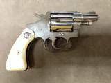 COLT DETECTIVE SPECIAL LATE 1ST SERIES (1947) NICKEL .38 SPECIAL- 2 of 5