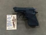 BERETTA MODEL 21-A .22LR - WITH CRIMSON LASER GRIPS - EXCELLENT - - 2 of 2