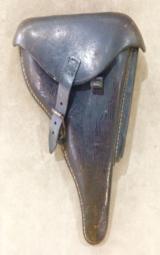 GERMAN P-08 LUGER BY MAUSER (42 CODE) DATED 1939 MATCHING W/HOLSTER -EXCELLENT- - 12 of 14