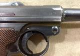 GERMAN P-08 LUGER BY MAUSER (42 CODE) DATED 1939 MATCHING W/HOLSTER -EXCELLENT- - 4 of 14