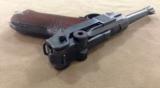 GERMAN P-08 LUGER BY MAUSER (42 CODE) DATED 1939 MATCHING W/HOLSTER -EXCELLENT- - 9 of 14