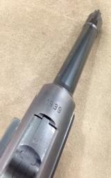 GERMAN P-08 LUGER BY MAUSER (42 CODE) DATED 1939 MATCHING W/HOLSTER -EXCELLENT- - 6 of 14