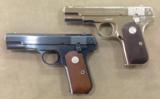 PAIR COLT 1903 POCKET HAMMERLESS .32ACP - 1 of 6