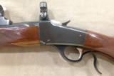 BROWNING MOEL 1885 LOW WALL .223 OCTAGON BARREL- 4 of 5