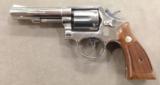 SMITH & WESSN MODEL 10-8 HEAVY BARREL .38 FACTORY NICKEL - EXCELLENT - - 1 of 4