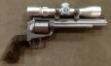 RUGER SUPER BLACKHAWK HUNTER .44 MAG SCOPED - LIKE NEW - - 1 of 4