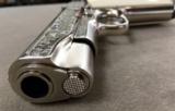 COLT SERIES 70 COMBAT COMMANDER .45ACP CUSTOM ENGRAVED GUN & GRIPS -MINT- - 7 of 9