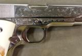 COLT SERIES 70 COMBAT COMMANDER .45ACP CUSTOM ENGRAVED GUN & GRIPS -MINT- - 4 of 9