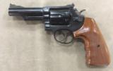 S&W MODEL 19-3 .357 COMBAT MAGNUM 4 INCH BLUED W/CUSTOM GRIPS - EXCELLENT - - 1 of 4