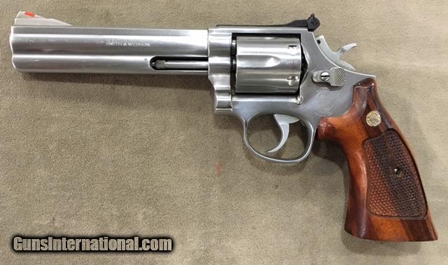 S&W Model 686 (NO DASH) .357 6 INCH REVOLVER Pre Key Lock - 98%