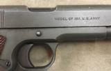 COLT 1911 BY SPRINGFIELD ARMORY (1914) OGDEN ARSENAL REISSUE IN WWII - EXCELLENT - - 6 of 14