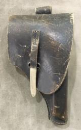 BERETTA MOEL 1934 DATED 1943 XX COMMERCIAL ISSUE W/HOLSTER- EXCELLENT -- 8 of 10