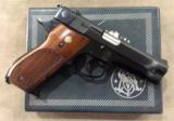 SMITH & WESSON MODEL 39-2 9MM BLUE - 99% WITH BOX, PAPERS - 2 of 10