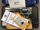 S&W MODEL 686 REVOLVER .357 MAG 6 INCH - ABOUT PERFECT - - 1 of 8