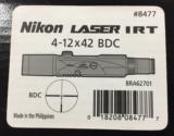 NIKON LASER IRT 4-12x42BDC W/BDC RETICLE - NEW IN BOX - - 3 of 3