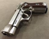 BERETTA MODEL 84 .380 FACTORY NICKEL - MINTY- 4 of 6