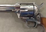 IVER JOHNSON SAA .45 COLT 7.5 INCH FACTORY NICKEL - EXCELLENT -
- 5 of 12