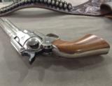 IVER JOHNSON SAA .45 COLT 7.5 INCH FACTORY NICKEL - EXCELLENT -
- 10 of 12