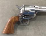 IVER JOHNSON SAA .45 COLT 7.5 INCH FACTORY NICKEL - EXCELLENT -
- 6 of 12