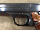 S&W Model 41 with both barrels and slides .22lr - excellent overall A Prefix Gun. - 7 of 8