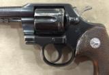 COLT OFFICIAL POLICE MODEL .38 SPECIAL CIRCA 1967 WELL CARED FOR - - 3 of 9