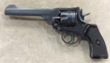 WEBLEY MK VI .455 CONVERTED TO .45acp W/HALF MOON CLIPS, NAVAL ISSUE - 95% - 1 of 15