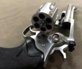 RUGER SECURITY SIX .357 STAINLESS 4 INCH - EXCELLENT PLUS - - 5 of 8