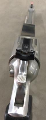 RUGER SECURITY SIX .357 STAINLESS 4 INCH - EXCELLENT PLUS - - 7 of 8