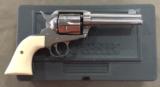 RUGER VAQUERO .357 MAG 4&5/8 INCH STAINLESS - EXCELLENT IN BOX -
- 2 of 6