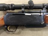 BROWNING BAR II SAFARI .243 WIN CALIBER W/SIMMONS 3-9x50mm SCOPE- 3 of 5