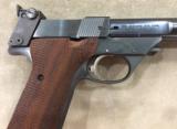 HIGH STANDARD SUPERMATIC CITATION .22 PISTOL ON MILITARY FRAME - MINTY - - 4 of 8