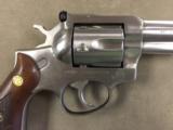 RUGER SECURITY SIX .357 STAINLESS 4 INCH - EXCELLENT PLUS - - 3 of 6