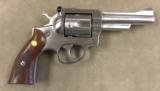 RUGER SECURITY SIX .357 STAINLESS 4 INCH - EXCELLENT PLUS - - 2 of 6