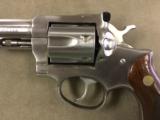 RUGER SECURITY SIX .357 STAINLESS 4 INCH - EXCELLENT PLUS - - 4 of 6