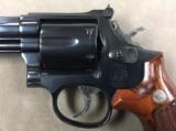 S&W MOD 586 REVOLVER .357 MAG 4 INCH BLUE TARGET STOCKS - 99% - 3 of 9