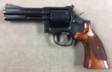 S&W MOD 586 REVOLVER .357 MAG 4 INCH BLUE TARGET STOCKS - 99% - 1 of 9