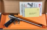 RUGER MARK II .22LR PISTOL WITH FACTORY 10 INCH BARREL - LNIB - - 1 of 3