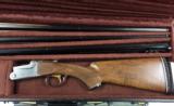 ITHACA SKB MODEL 700 3 BARREL SKEET SET IN LEATHER CASE - EXCELLENT - - 2 of 6