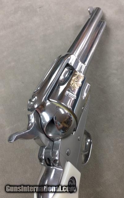 RUGER VAQUERO FACTORY ENGRAVED .357 MAG - UNFIRED