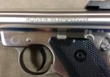 RUGER MARK II .22LR PISTOL WITH SCARCE 5.5 INCH TAPERED BARREL - MINTY - - 4 of 7