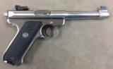 RUGER MARK II .22LR PISTOL WITH SCARCE 5.5 INCH TAPERED BARREL - MINTY - - 2 of 7