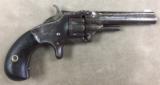 S&W Model No 1 3rd Issue .22 short Tip Up Revolver - Antique - - 2 of 7