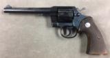 Colt Official Police .38 Special 6 Inch Blued Revolver - Very Good to Excellent
- 1 of 8