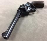 Colt Official Police .38 Special 6 Inch Blued Revolver - Very Good to Excellent
- 6 of 8