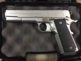 Sig Mod 1911 Target Stainless .45 - excellent plus
- 1 of 5