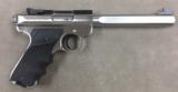 Ruger Mark II .22lr Competition Flat Side Stainless Left Hand Pistol - Excellent & Original - 4 of 8