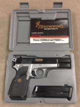 Browning Hi-Power 9mm 2 Tone PracticalMade in Belgium - Minty -- 1 of 5