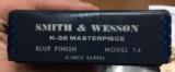 SMITH & WESSON MOD 14-2 38 SPECIAL 6 INCH TARGET - MINT IN BOX - 18 of 18