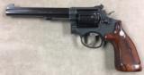 S&W Model 17-3 22lr 6 inch blued revolver with special order factory grips - 1 of 13