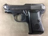 Beretta .25 Auto Pistol circa 1951 - 1 of 5